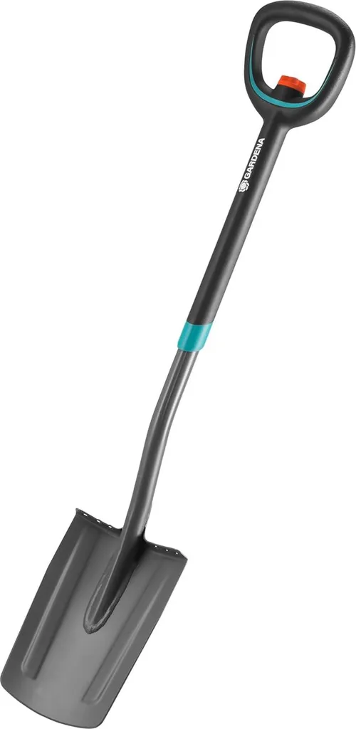 Bêche de jardin ergonomique ErgoLine avec manche télescopique et poignée