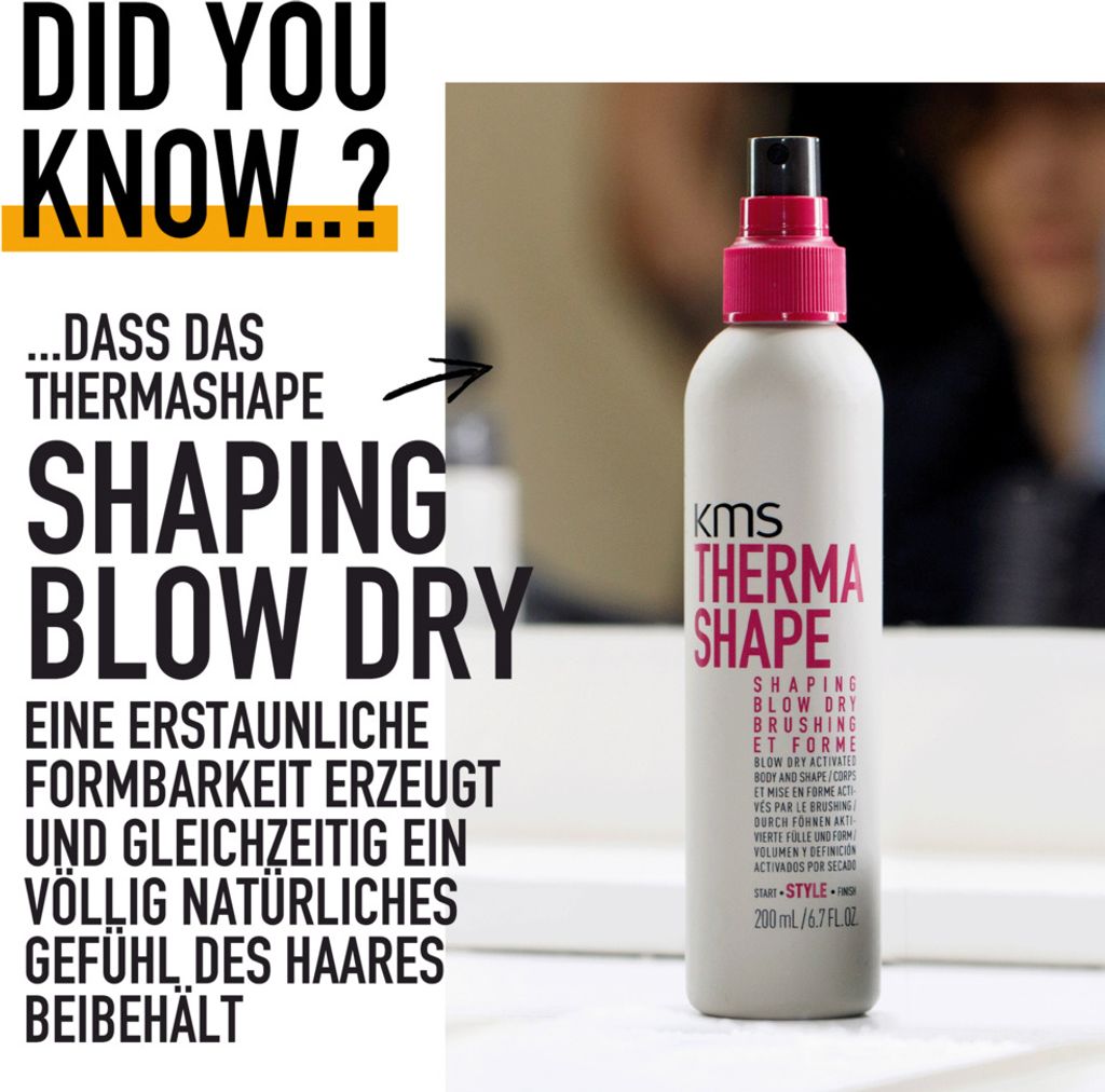 KMS Thermashape Shaping Blow Dry 200 ml Produktbild 6