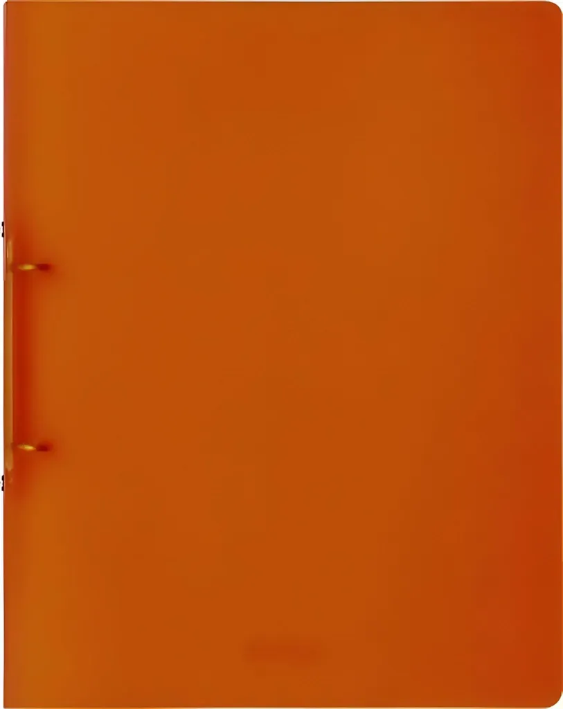 Classeur A4 orange pour organisation bureau et archivage documents A4