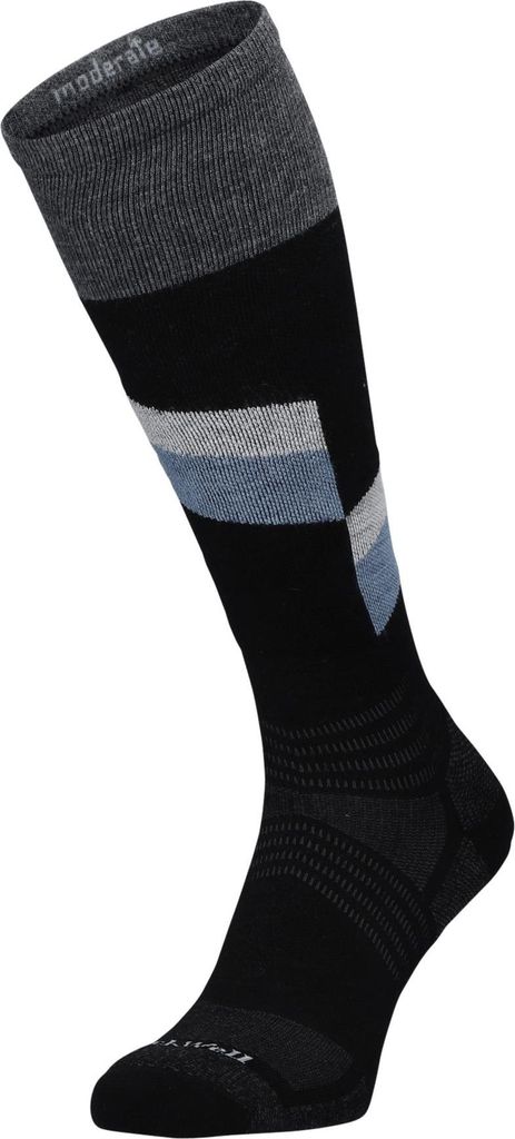 Sockwell Steep Medium Herren Skisocken 15-20 mmHg Black Größe 39-43