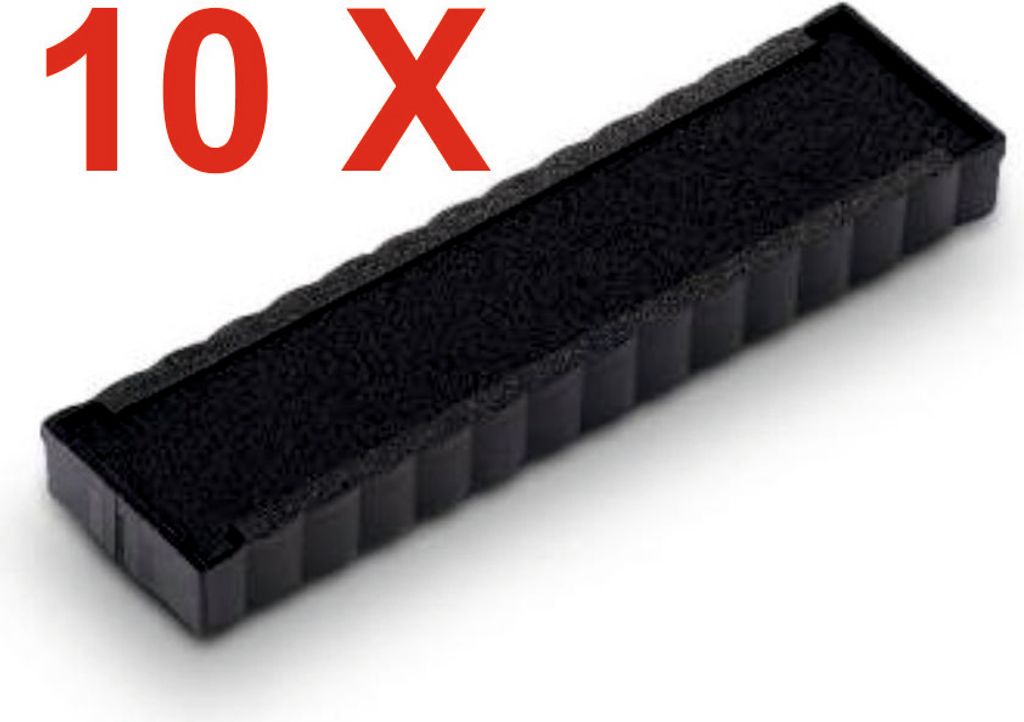 10 X Trodat Ersatzkissen 6/4916 für printy 4916 – Stempelfarbe schwarz