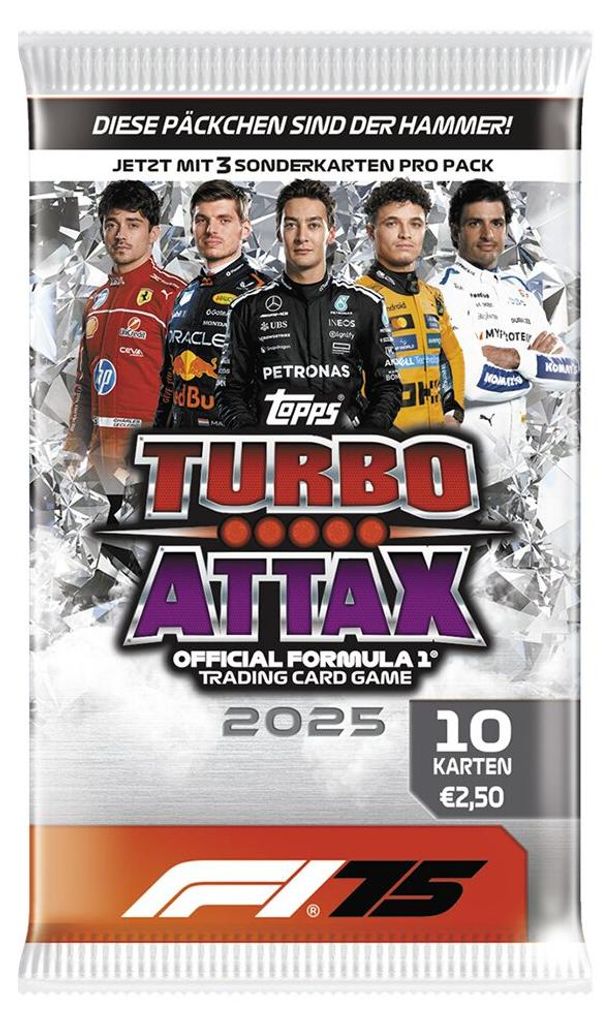 Topps – Turbo Attax Formule 1 2025 – sběratelské kartičky – Obrázek produktu 