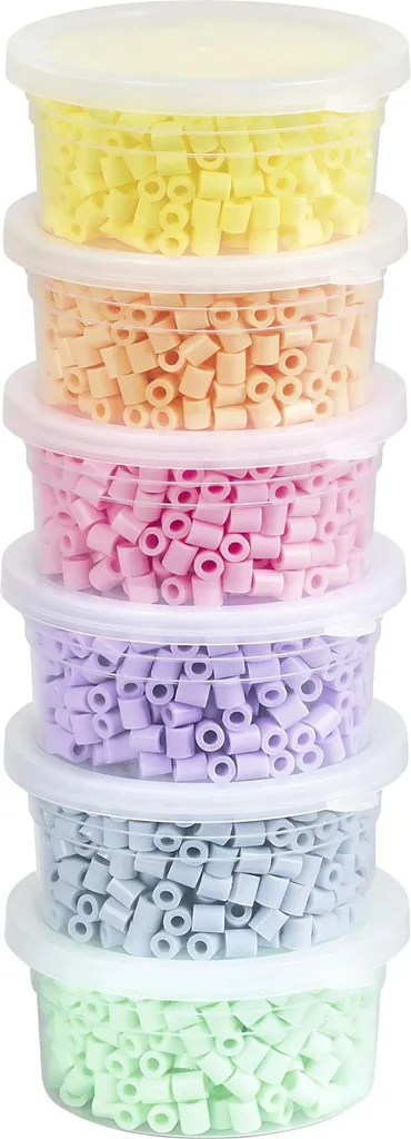 Activité Manuelle Enfant : Kit Perles à Repasser Pastel Knorr Prandell
