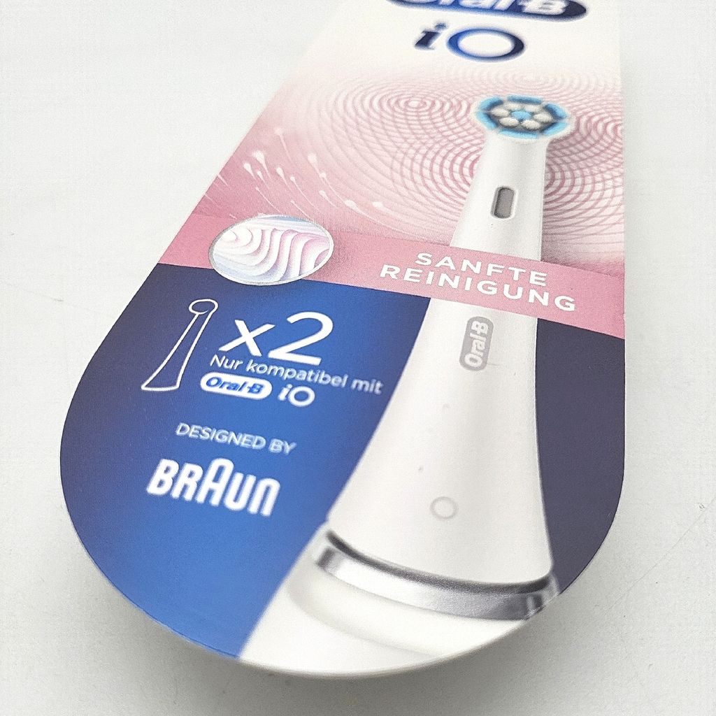 Oral-B iO Aufsteckbürsten Sanfte Reinigung 2er Produktbild 21