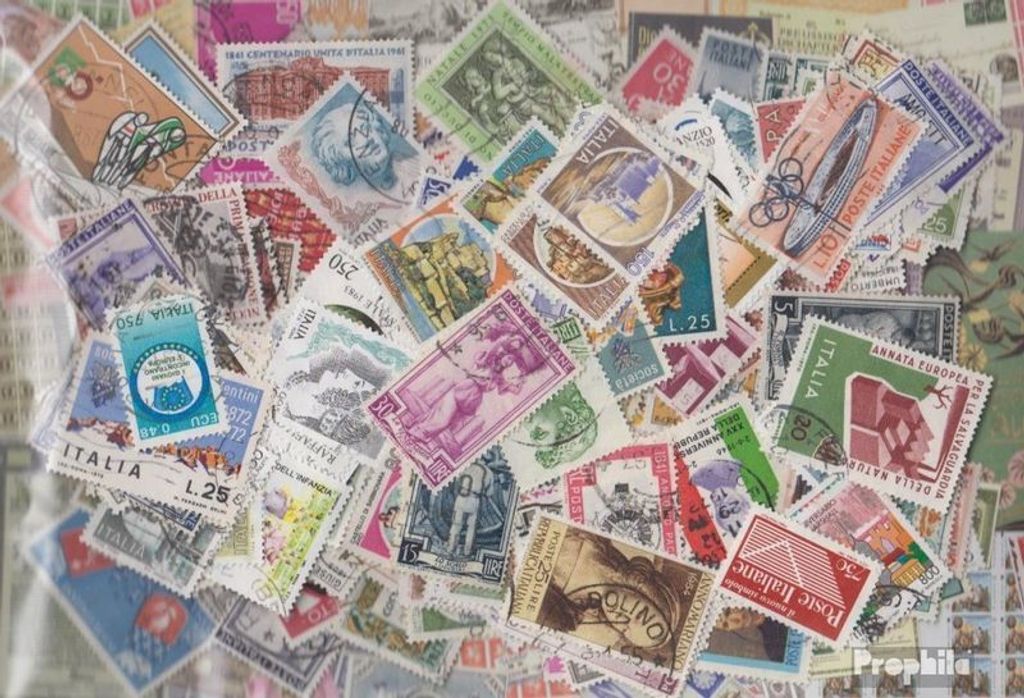 Briefmarken Italien 1.000 verschiedene