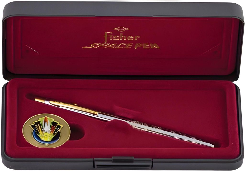 Fisher Space Pen Shuttle Pen chrom 30 Jahre Shuttle-Flüge im Etui