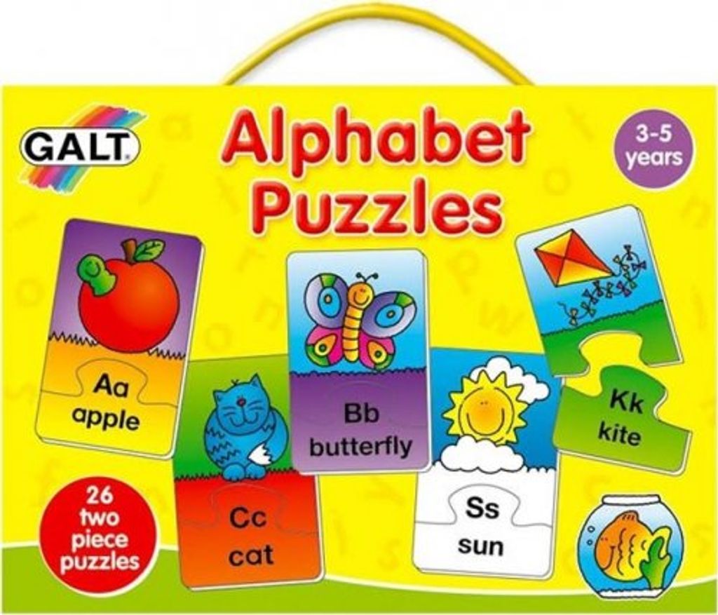 Galt Toys ALPHABET PUZZLES, 2 Stück(e), Ausbildung, 3 Jahr(e)