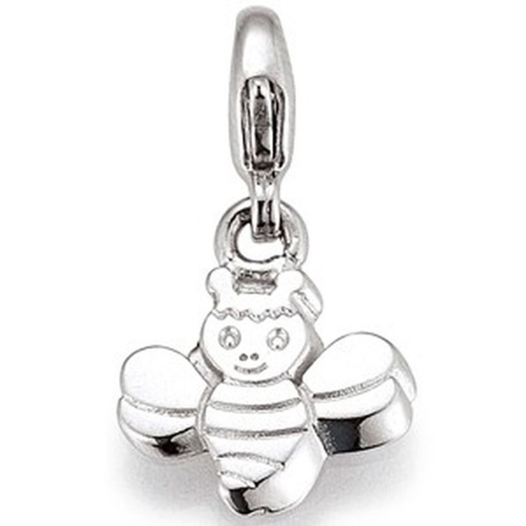 Miamar 22.VX295 Charms Damen Charm Silber Biene