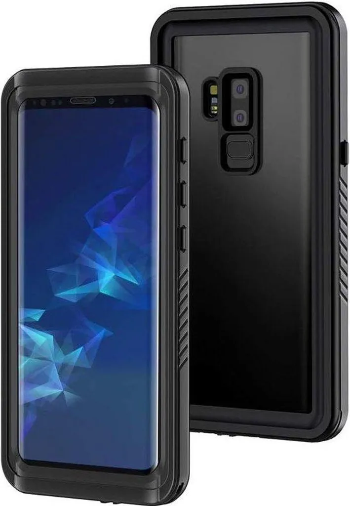 Étui de protection antichoc IP68 noir, coque intégrale 360 tout terrain
