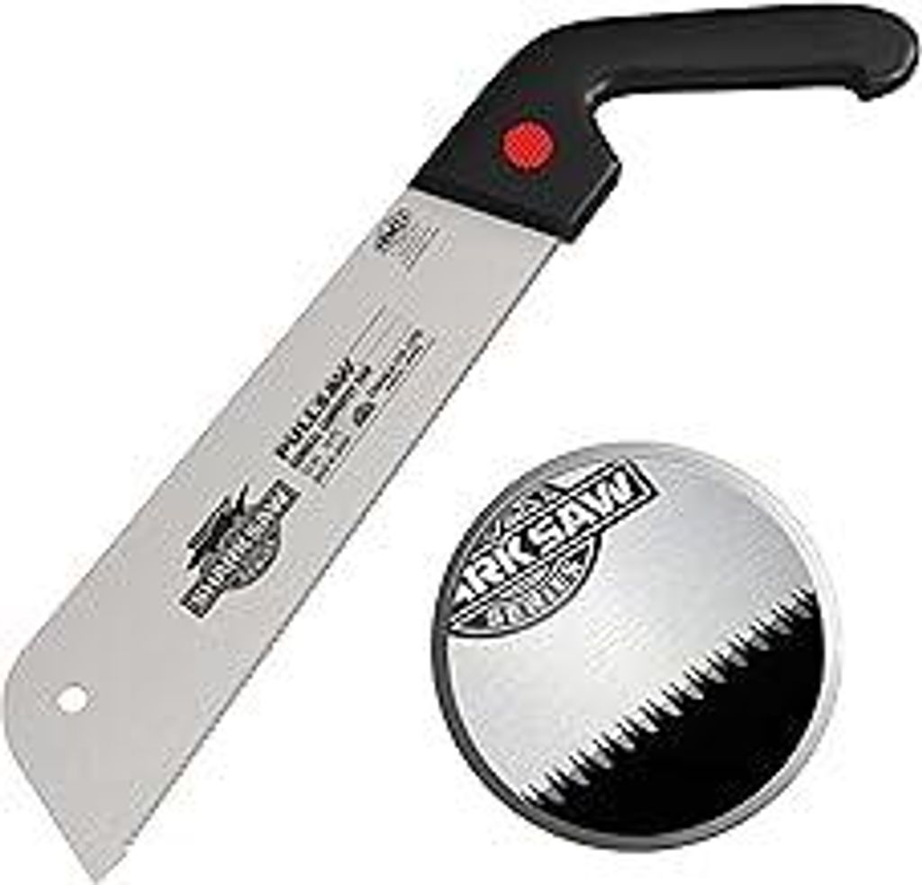 Famex 5505 Profi Japansäge 300mm Kohlenstoffstahl 14TPI - Japan - Dicke nur 0,6mm, Japanische Zugsäge Kataba mit flexiblem Sägeblatt, Feinsäge...