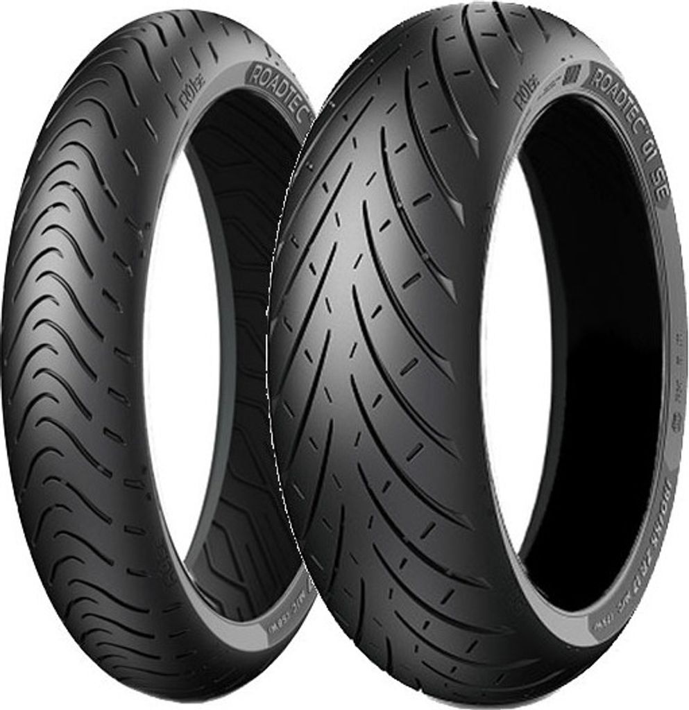 Paar Motorradreifen Metzeler 120/70-17 (58W) + 180/55-17 (73W) Roadtec 01 Se