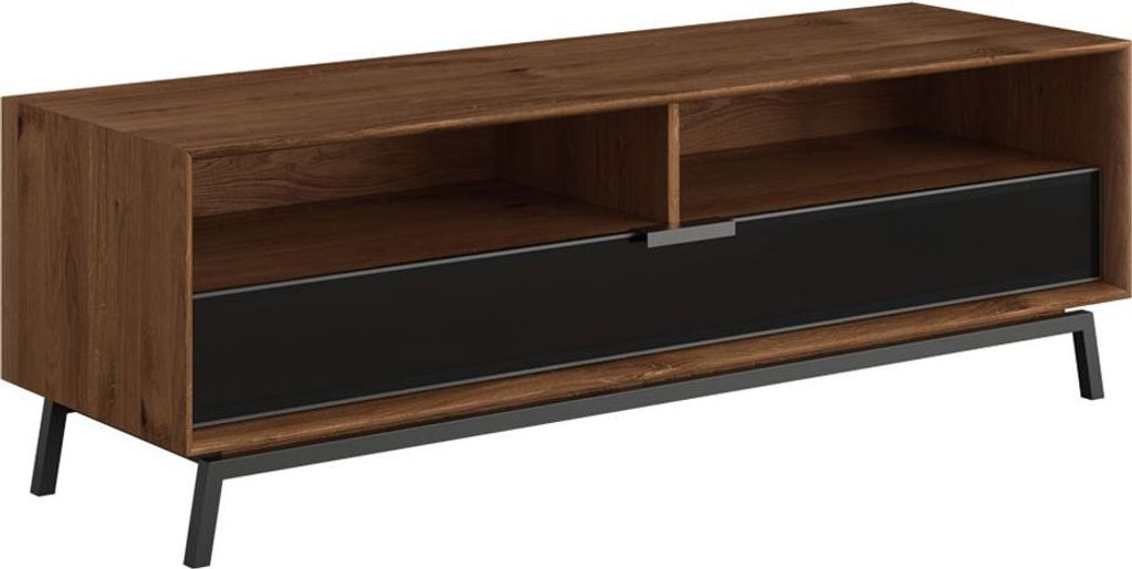 Lowboard Modern Loft TV-Unterschrank 160x50x54cm Massivholz geölt Farbe wählbar