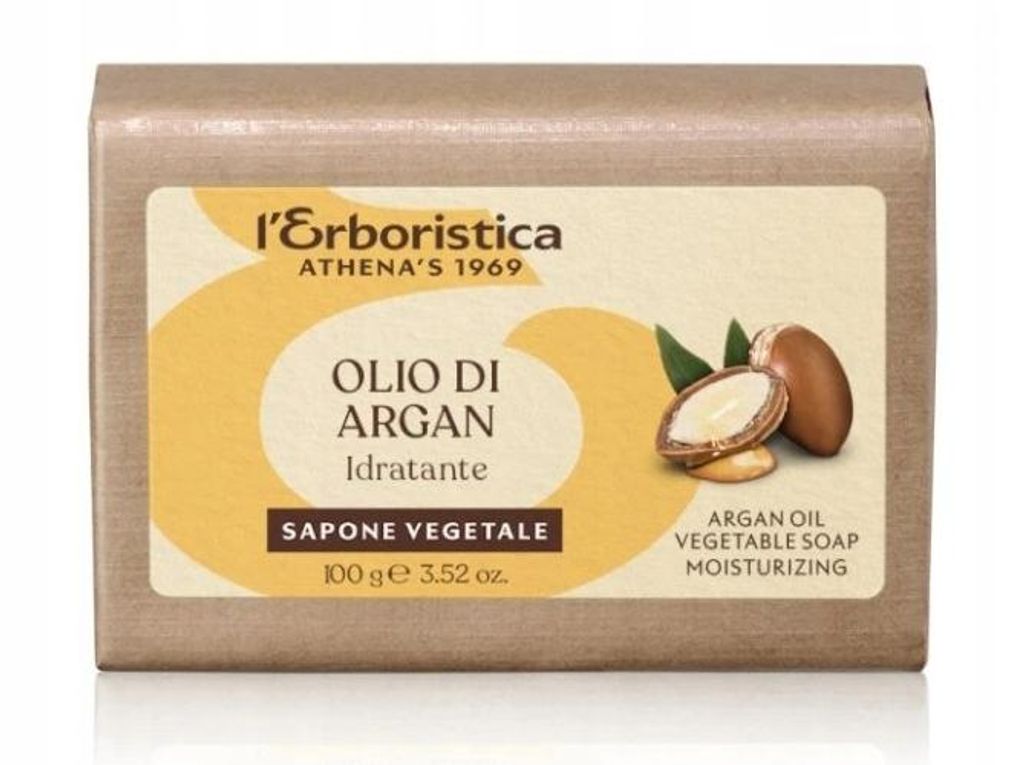 L'Erboristica di Athena's Pflanzenseife mit Arganöl 100 g Produktbild 