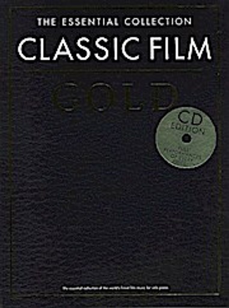 Essential Collection Classic Film Gold Piano Book/2Cds