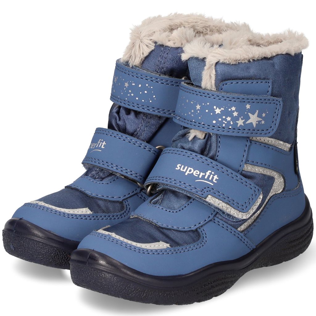 Superfit Crystal - Blau Synthetik/Leder Größe: 27 Normal