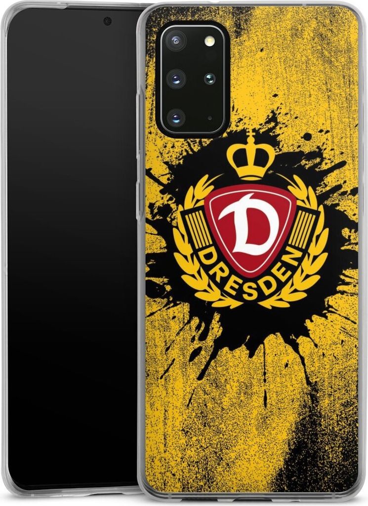 DeinDesign Slim Hülle für Samsung Galaxy S20 Plus 5G Silikon Case Ultra Dünn Handyhülle Fußball Offizielles Lizenzprodukt SG Dynamo Dresden
