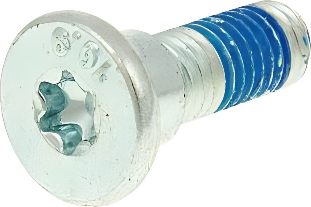 Schraube M8 Flachkopf mit Bund 10mm Passung für Bremsscheibe