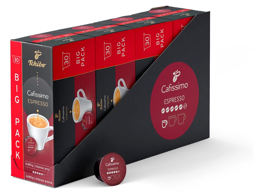 Tchibo Cafissimo Vorratsbox Espresso kräftig Kaffeekapseln, Produktbild 