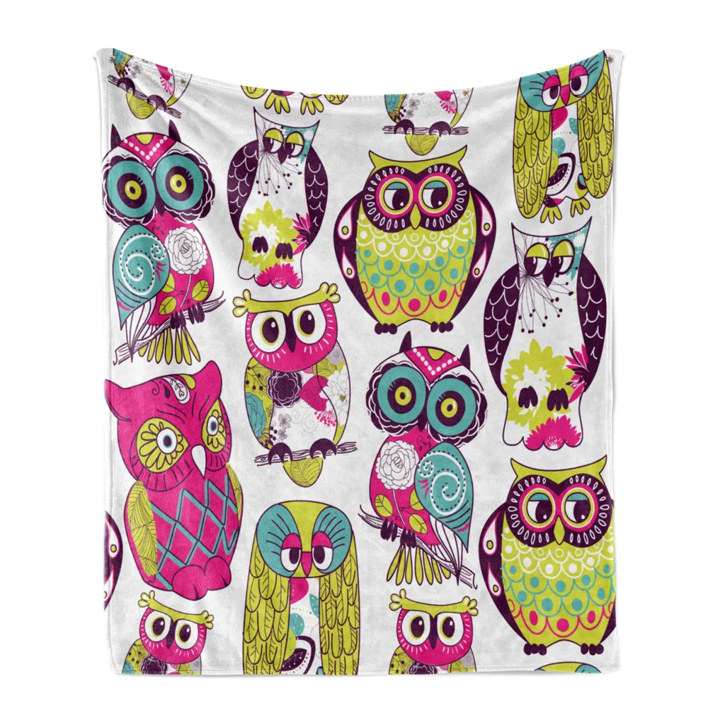 Regalo Neonato: Coperta ABAKUHAUS Best Friends Animals - Pile