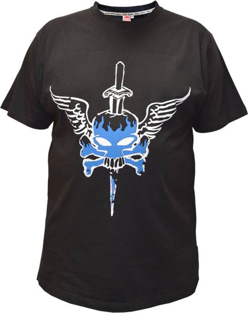 Übergrößen Designer T-Shirt HONEYMOON "Sword" 3XL