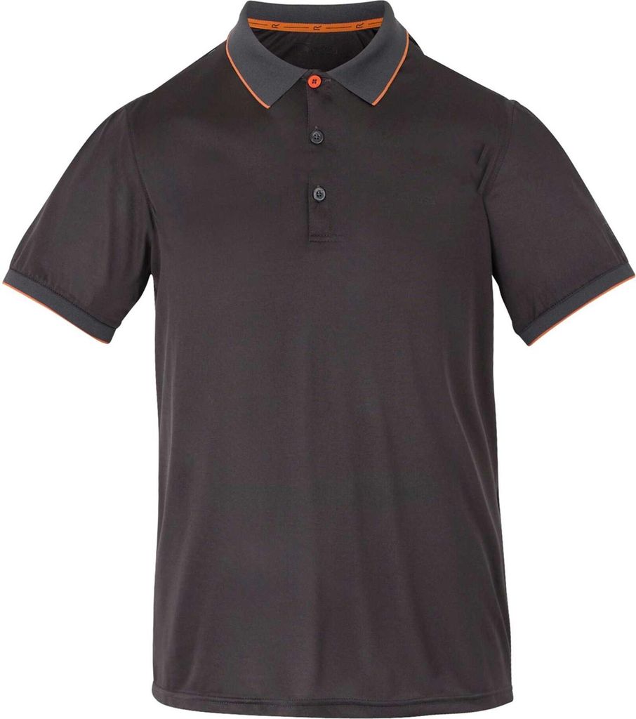 Regatta Herren Poloshirt Remex II kurzärmlig RG4217 (S) (Asche/Fuchs unifarben)