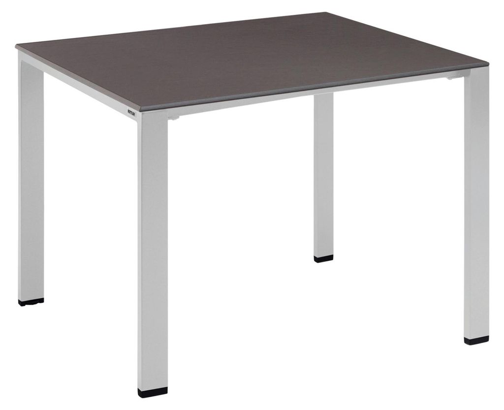 Kettler Tisch Set Float Silber Gestell 95 x 95 und Produktbild 