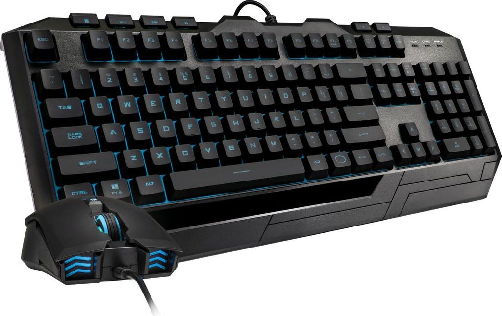 Cooler Master Devastator 3 Plus Mechanische Tastatur und Maus Gaming RGB USB Kit Schwarz