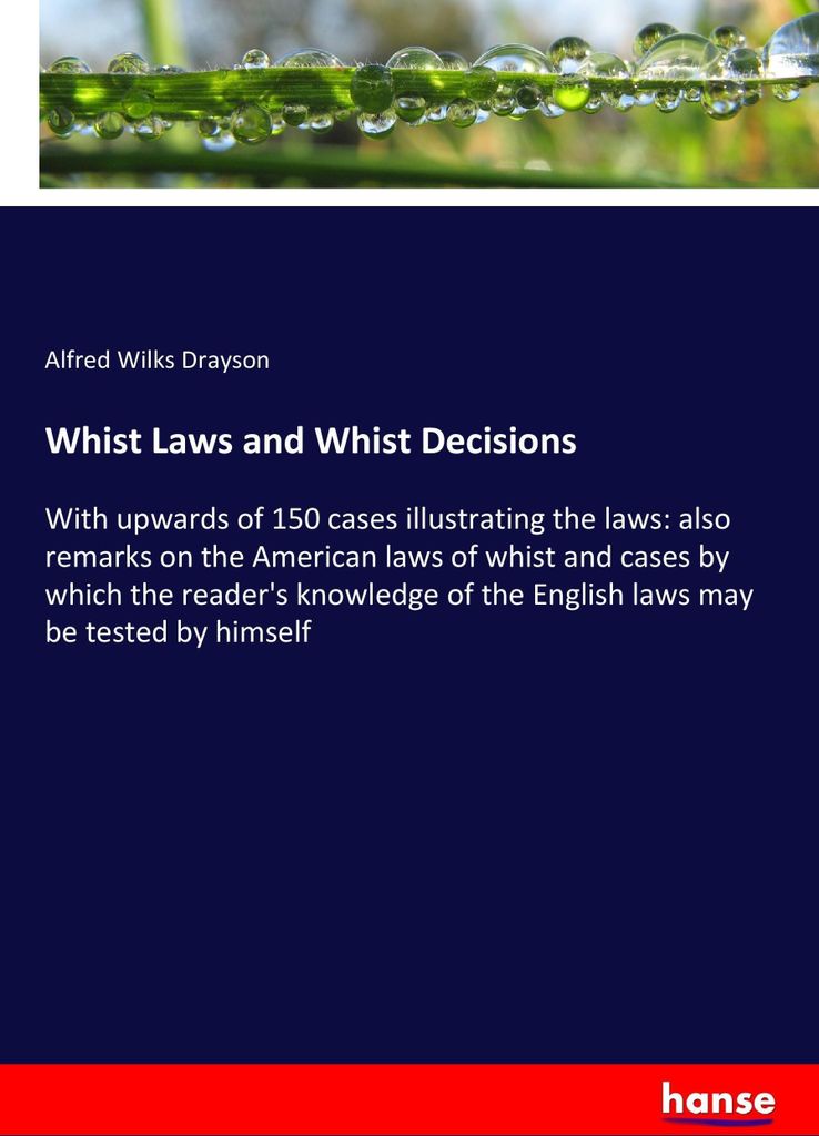 Whist Laws and Whist Decisions