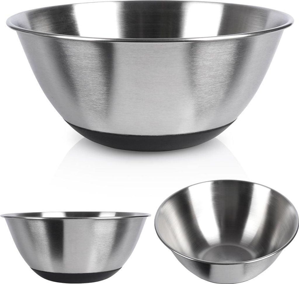 Bol mélangeur Excellent Houseware, en acier inoxydable, 18 Image du produit 