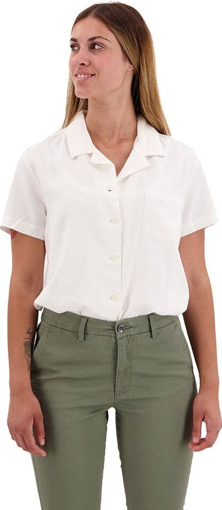 Dockers Camp Kurzarmhemd Weiß XS Frau Weiß XS
