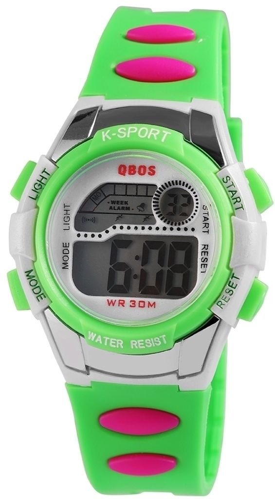 QBOS Kinder Armbanduhr Mallyx Mallyx, Datumsanzeige Produktbild 