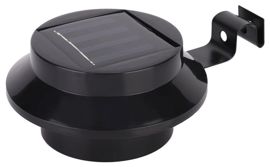 Vonkajšia solárna lampa s 3 LED diódami na oplotenie Obrázok produktu 