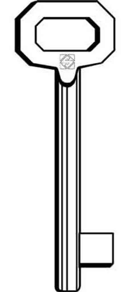 Clé de Type Patent 5012 en Acier - Passe-Partout pour Accès Multiples