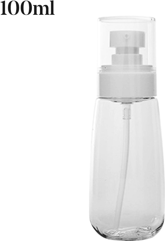 30/60/80/100 ml Flüssigseife Shampoo Lotion Duschgel Pumpenflasche leerer Spender-Transparent ,Größen:100ML