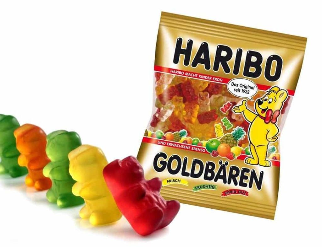 Zakjes Goudbeertjes - 100 zakjes Productafbeelding 