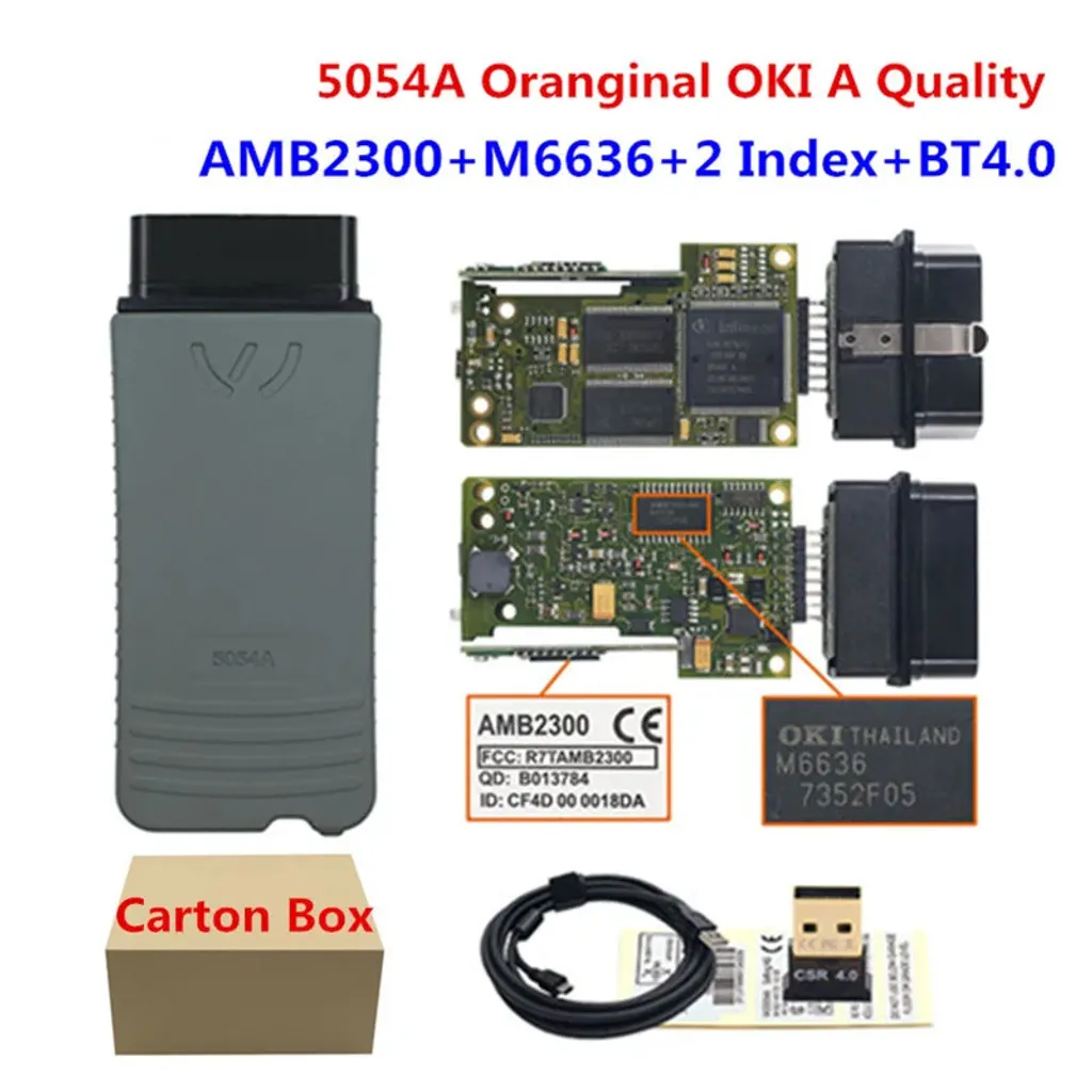 Interface Diagnostic VAS 5054A Bluetooth Papier - Full Chip ODIS
