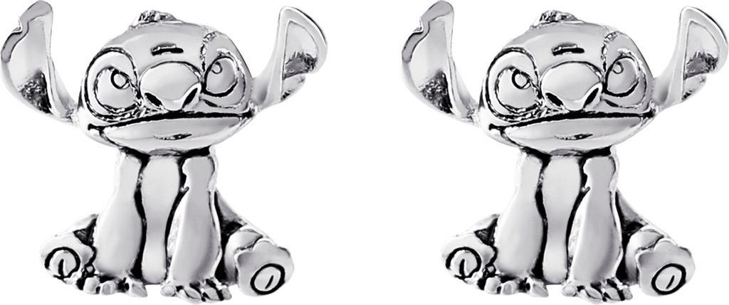 Peers Hardy Stitch Ohrstecker Grau  Kinder Grau One Size Produktbild 