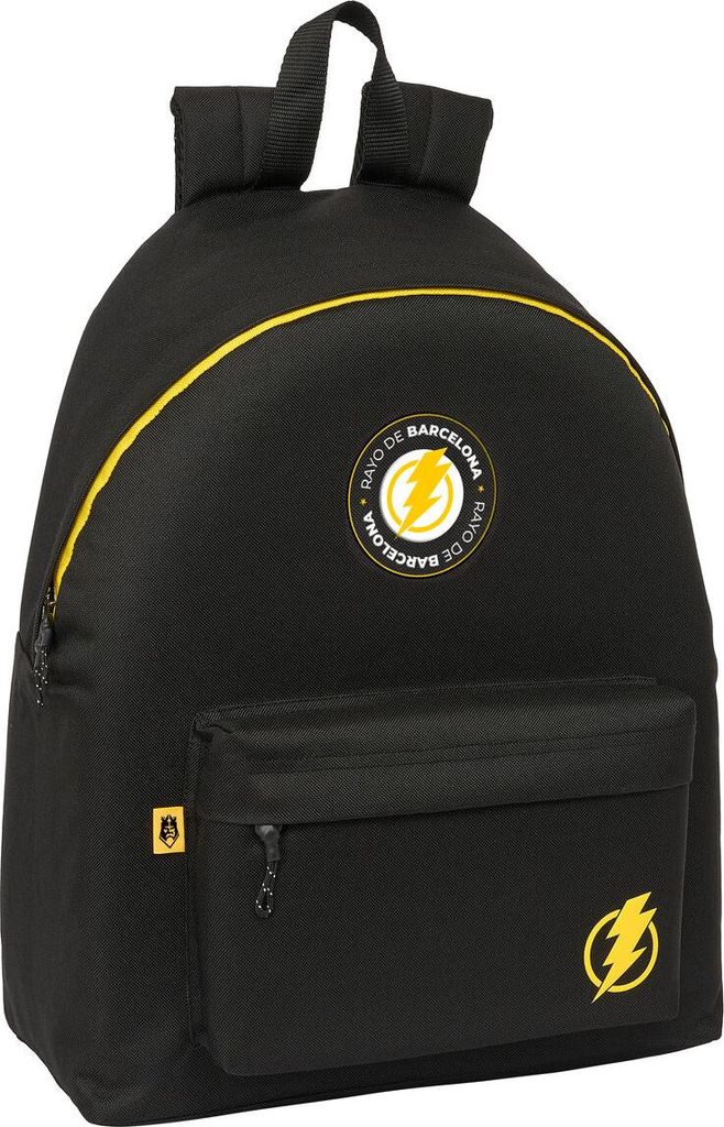 Schulrucksack Kings League Rayo de barcelona Schwarz 33 x 42 x 15 cm