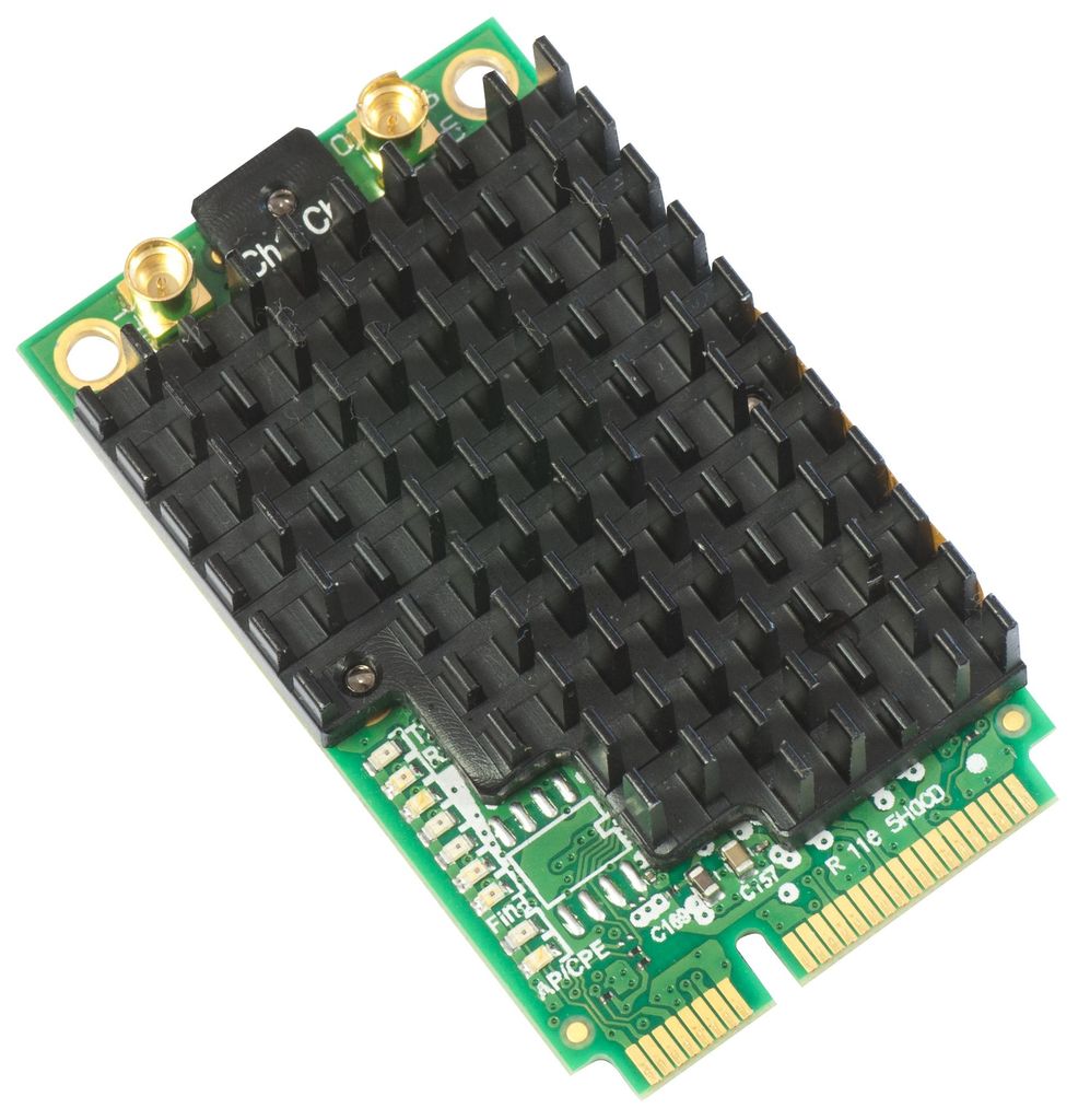 Mikrotik R11E-5HACD, Wewnętrzny, Bezprzewodowy, Mini PCI Zdjęcie produktu 