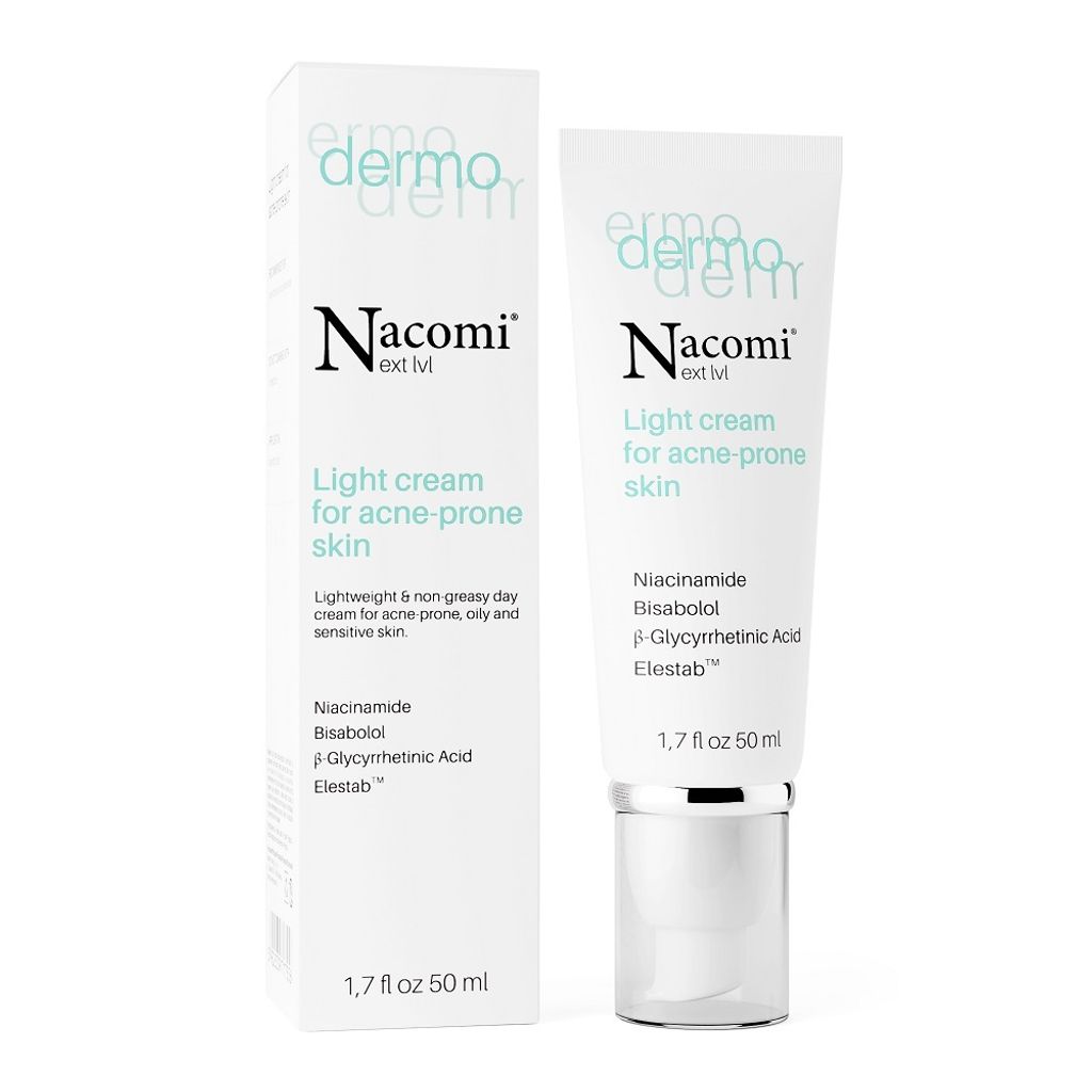 Nacomi Next Level Dermo - Ľahký krém pre pleť s akné - 50 Obrázek produktu 