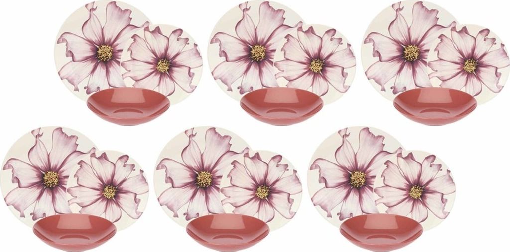 Rose&Tulipani set da tavola per 6 persone R18370TA18 Immagine del prodotto 