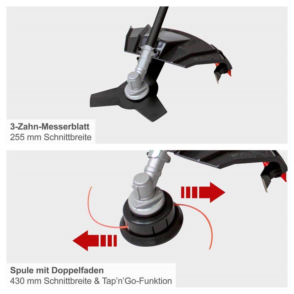 Decespugliatore a benzina Scheppach BCH5200PB | 1,8 CV / Immagine del prodotto 