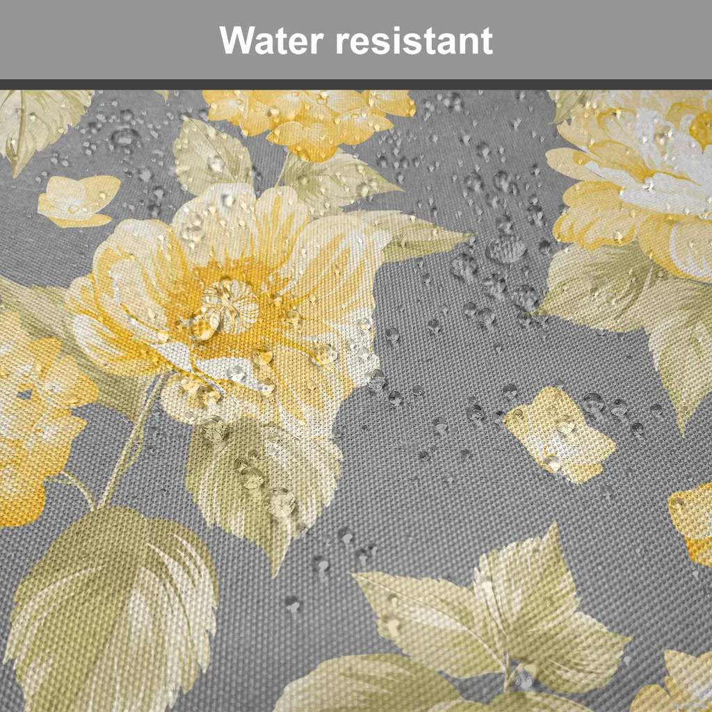 Coussin décoratif 40x40cm imperméable avec sangles lot de 4 fleurs