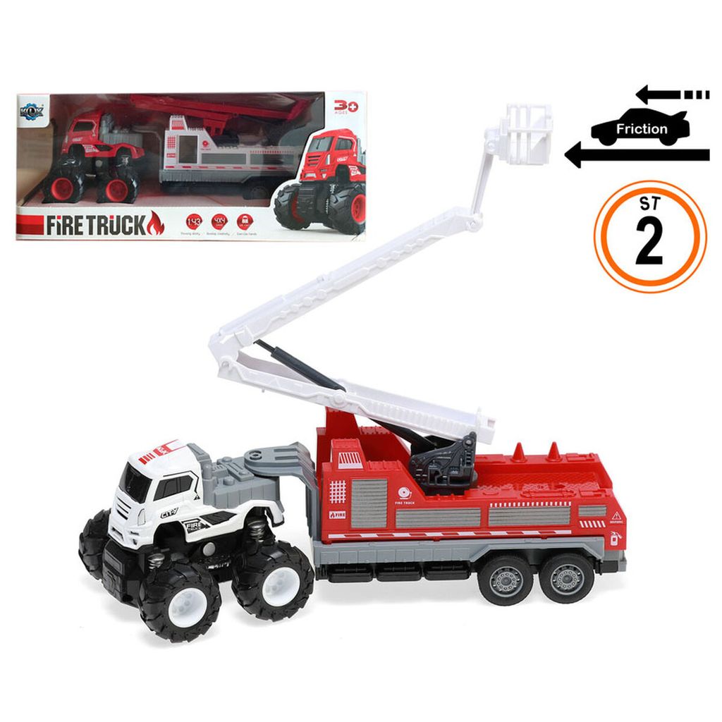 Abschlepplastwagen 2 Stück Reibung 31 x 13 cm