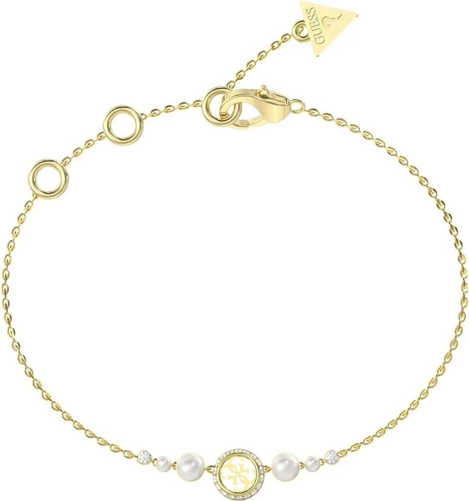 Bracelet Gourmette Femme Guess JUBB05516JWYGS Finition Or Jaune Chic