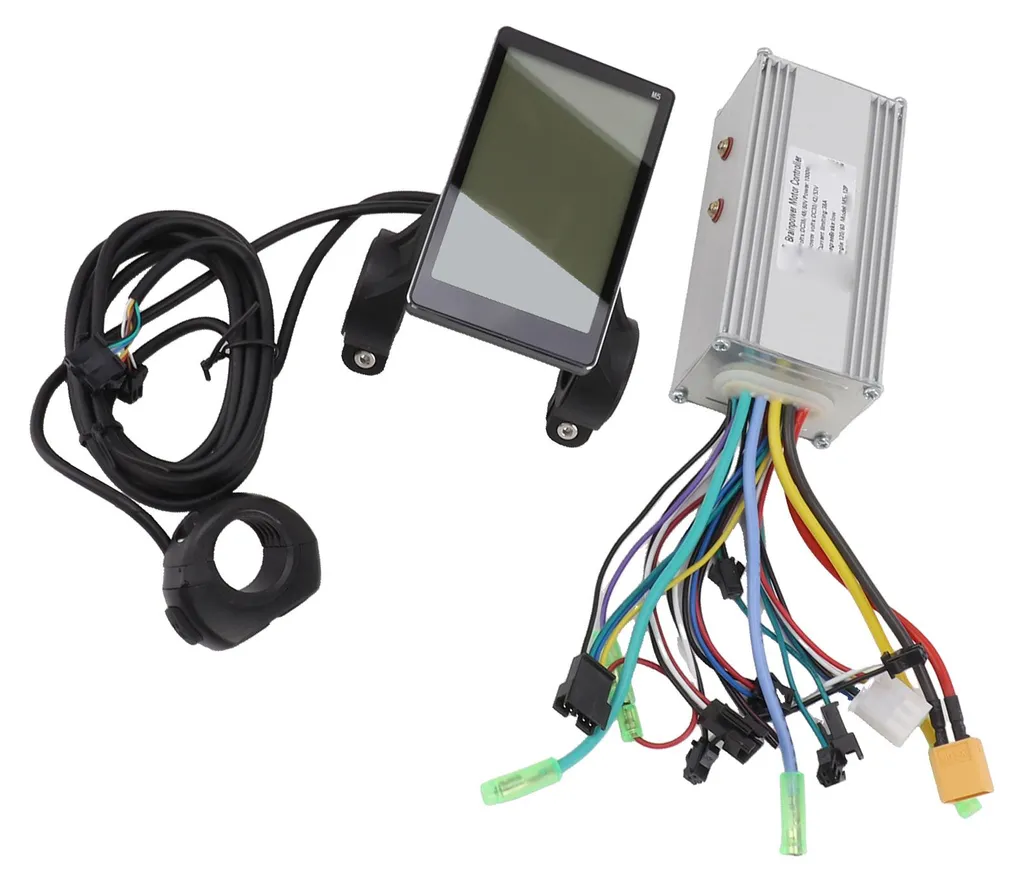 Kit de conversion vélo électrique 1000W 38A avec écran LCD M5 complet
