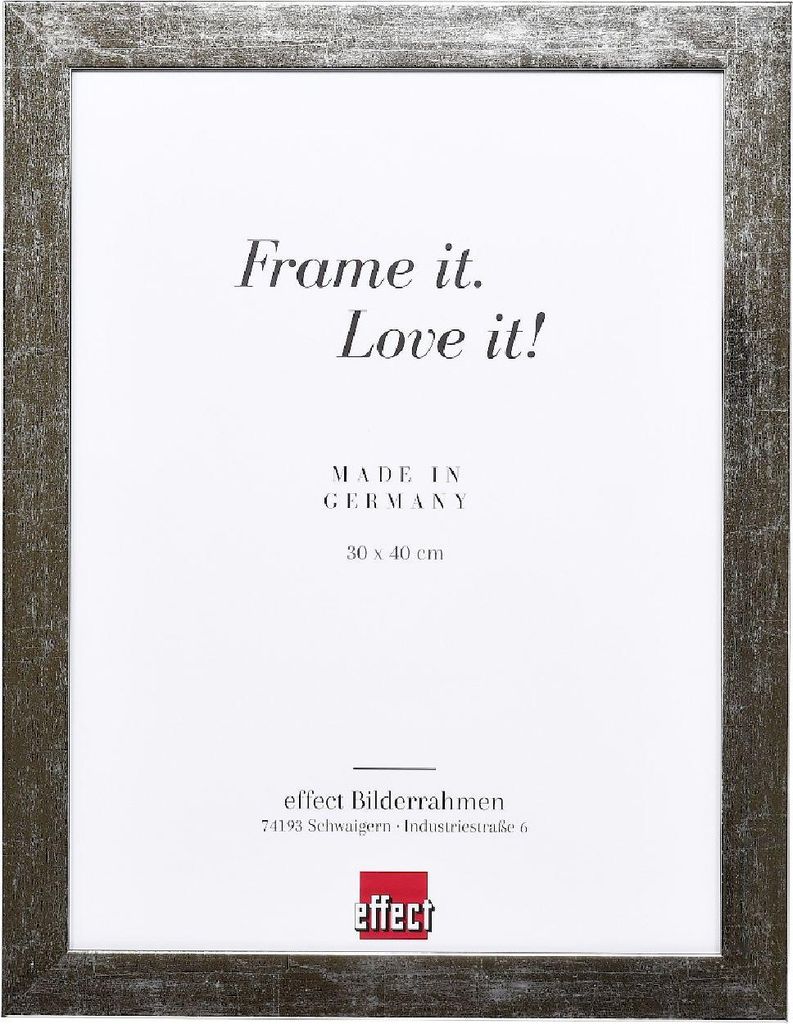 Effect Bilderrahmen 2310 silber hochglanz 9x13 cm Normalglas