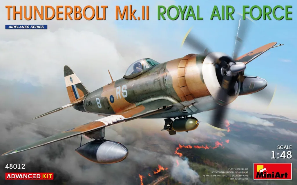 Maquette à Construire Thunderbolt Mk. II - Projet Modélisme Expert 1/48