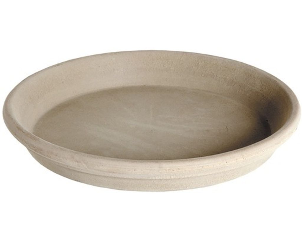 Miska pod kvetináč VULCANO keramická 31 cm sivá Obrázok produktu 