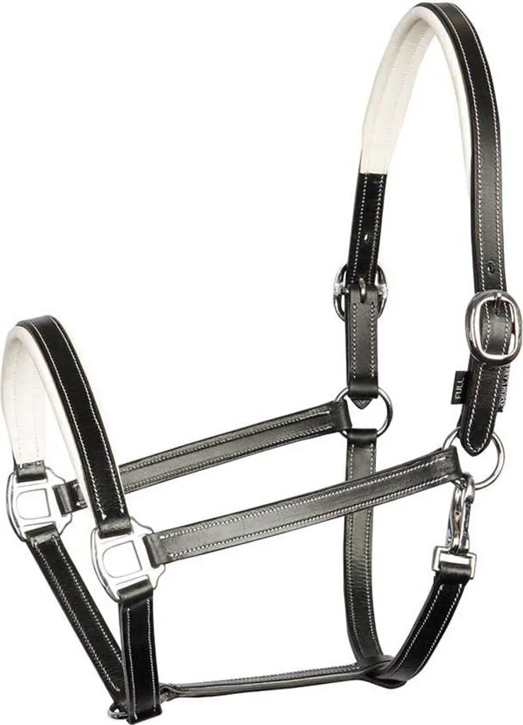 Harry's Horse Elegance Cavezza in cuoio nero Cob Nero Cob